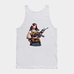 Tactical Girl Tank Top